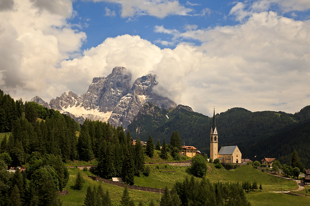 W Dolomitach.