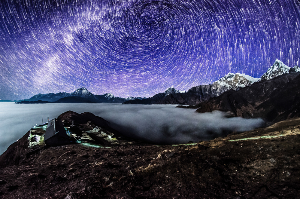 Himal Vortex Star Trail