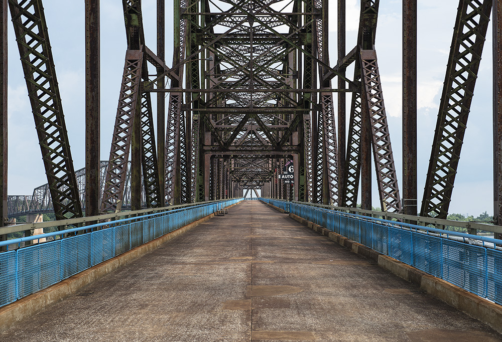 Old Chain of Rocks Bridge...