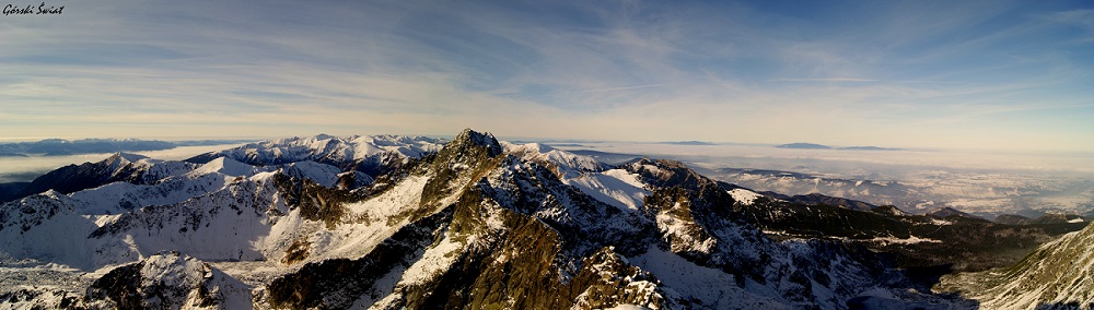 Panorama z Koziego Wierchu