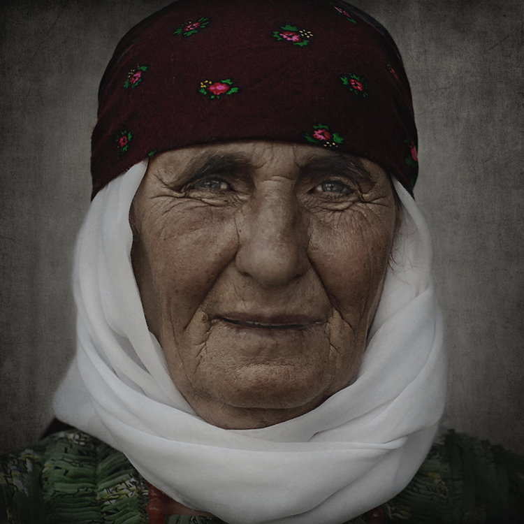 Portret kobiety z Syrii