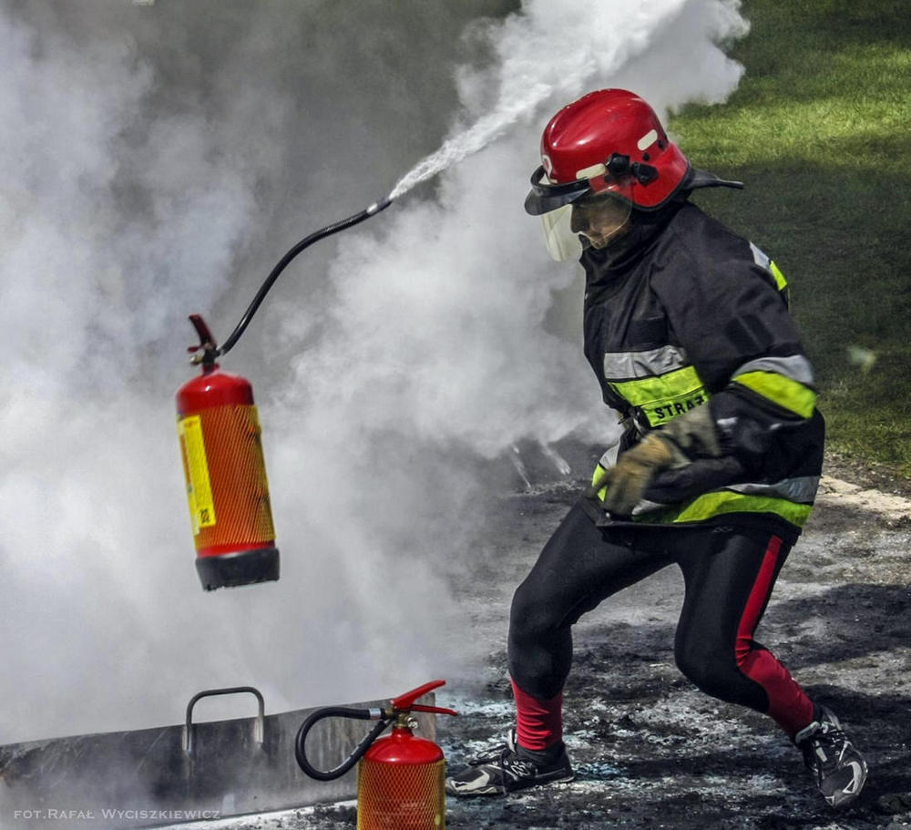 Latająca gaśnica