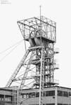 Zabytkowa Kopalnia Węgla Kamiennego "Guido" - wieża wyciągowa Szybu "Kolejowy". / Historic Coal Mine "Guido" in Zabrze - tower of Shaft "Kolejowy".