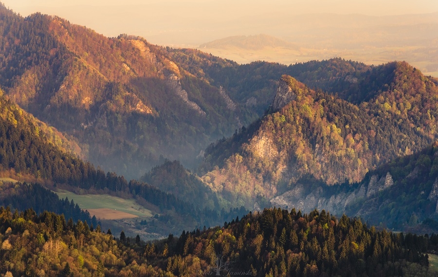 Wiosenne Pieniny.