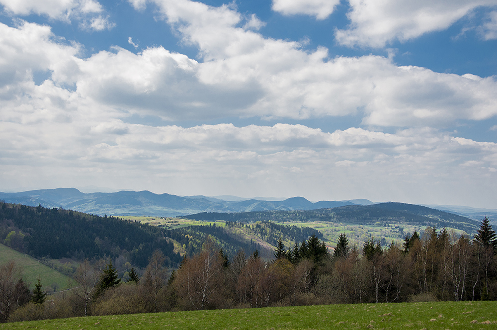 Panorama Gór Sowich