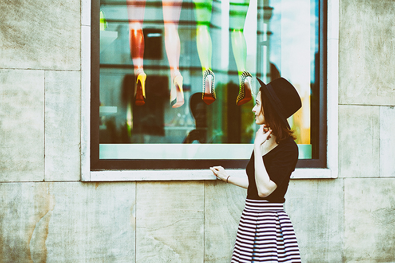 hat in the city