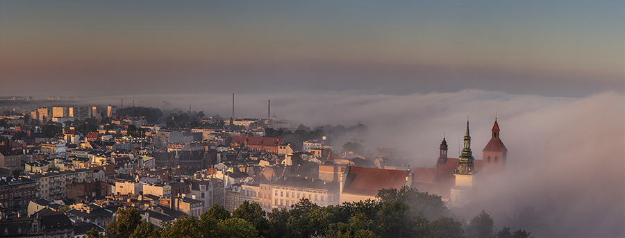 Grudziądz wschód słońca