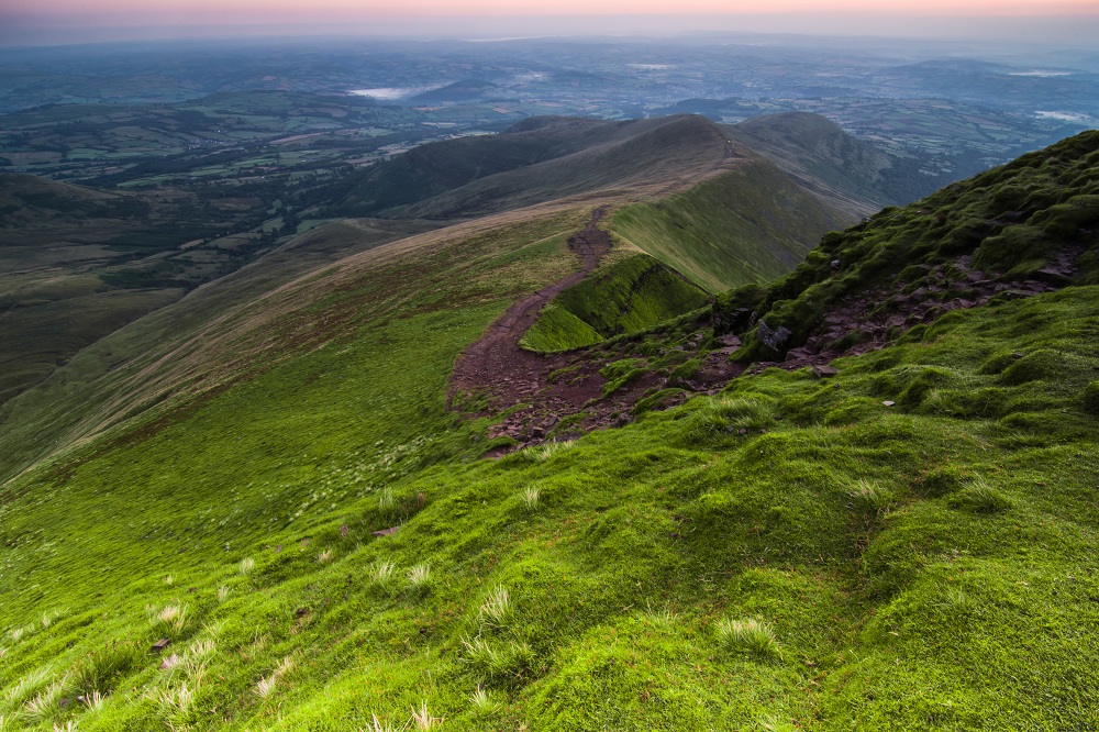 Panorama z Pen y Fan