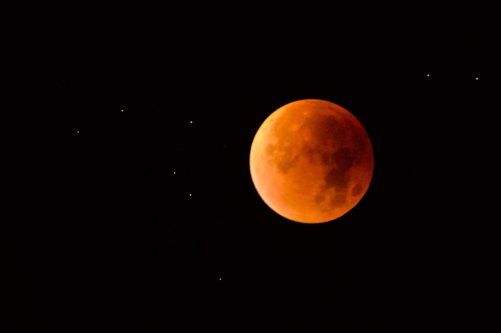 The bloody moon