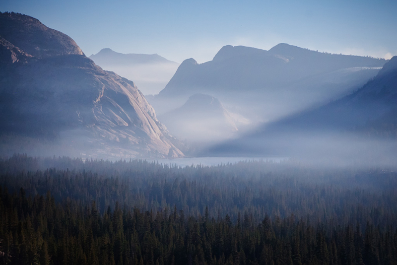 Gdzies w Yosemite Park.