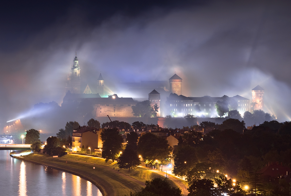 Ostrzelany Wawel