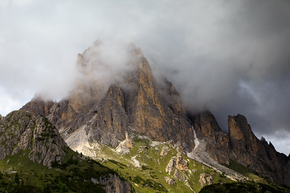 W Dolomitach.