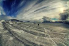 Wędrując lodowcem Nordskiolbreen