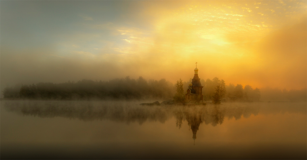 Church of Andrew the Apostle on Vuoksi River