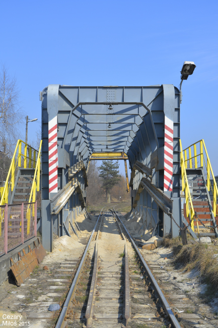 KWK Centrum Bytom - rejon szybu peryferyjnego Witczak, most podsadzkowy. / Coal Mine "Centrum" in Bytom - Shaft Witczak, backfilling bridge.