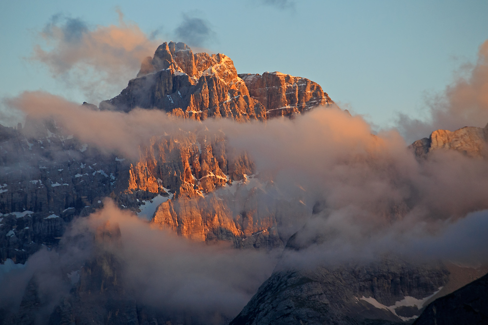 W Dolomitach.