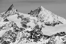 Zinalrothorn i Weisshorn...