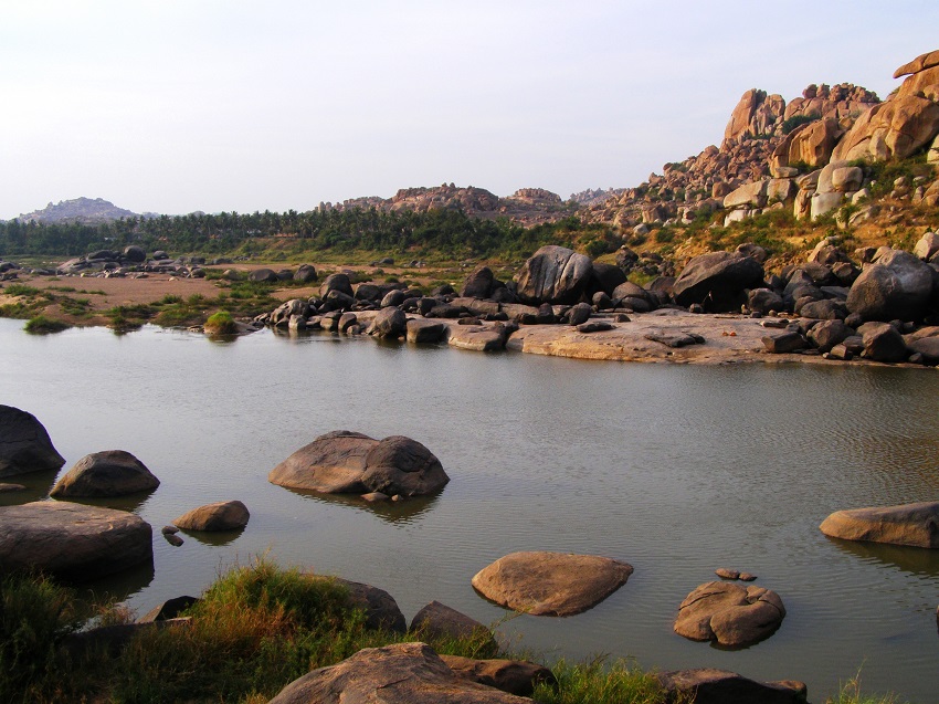 Tungabhadra w Hampi