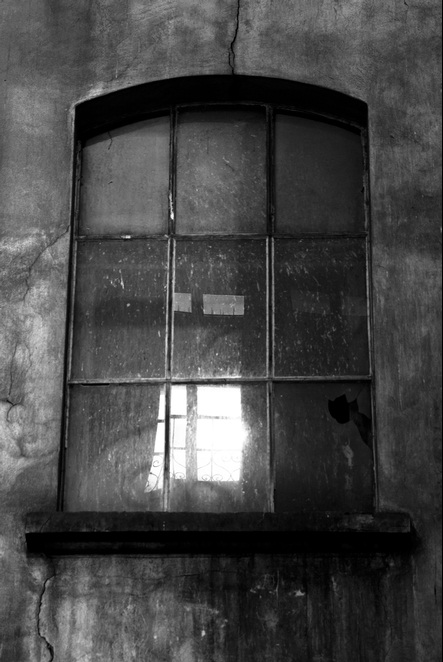 dark window