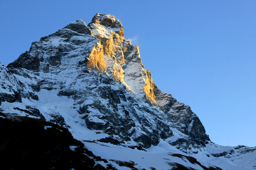 poranne Monte Cervinio....