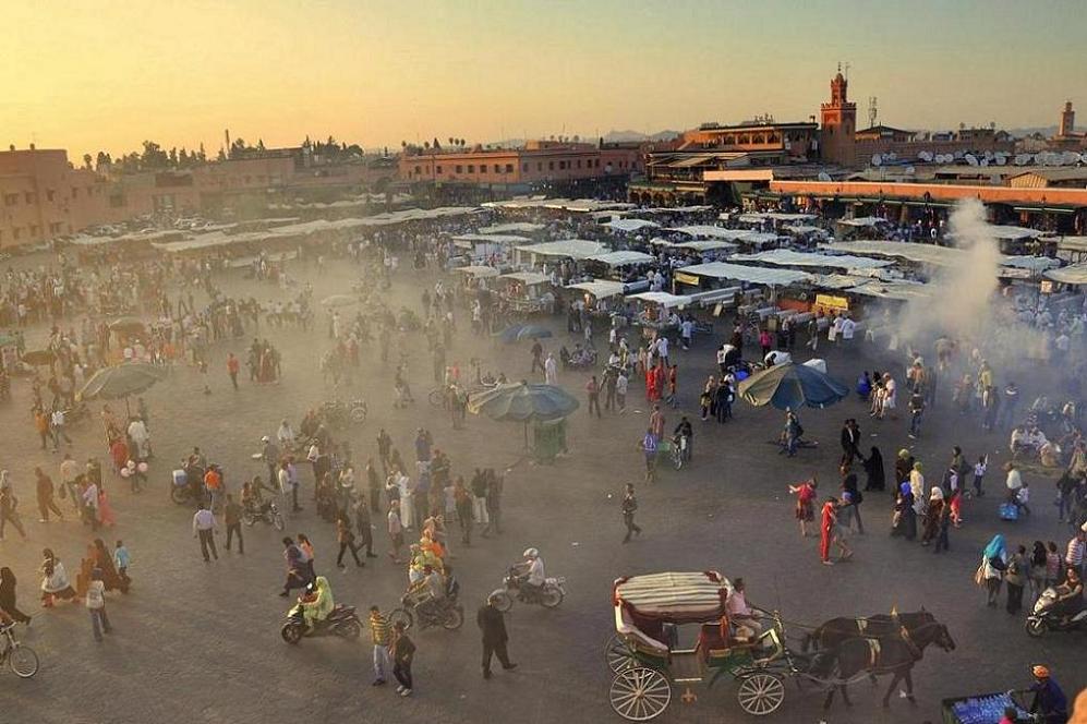 Wieczorny Marrakesz