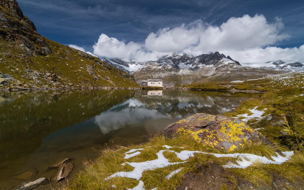 Schwarzsee lake, Zermatt, Switzerland