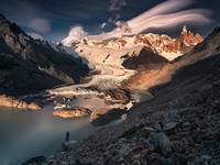 Poranek pod Cerro Torre