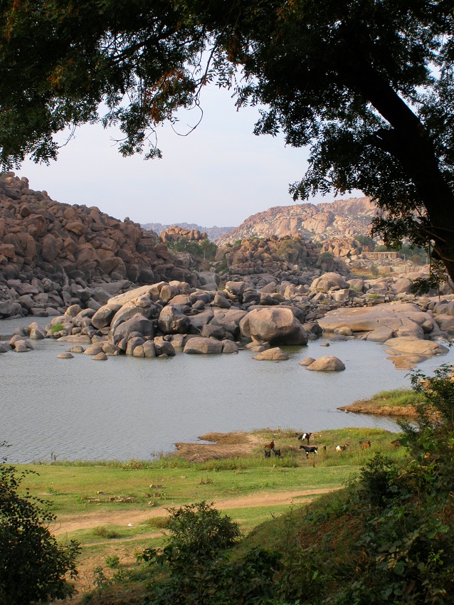 Tungabhadra w Hampi 2