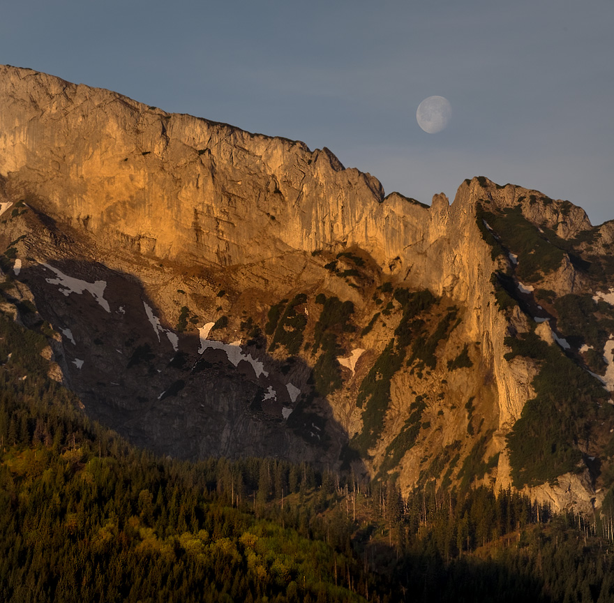 Księżyc raz odwiedził.. Tatry