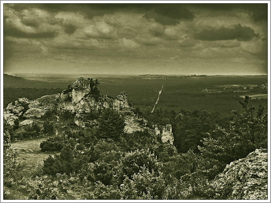 Widok z Góry Zborów