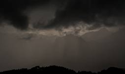 Dolomites after a storm