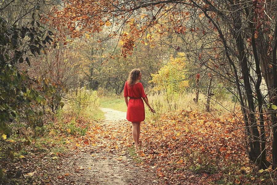 Lady in Red