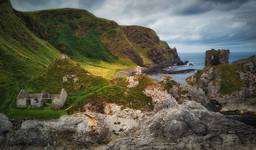 N.Ireland Kinbane Castle