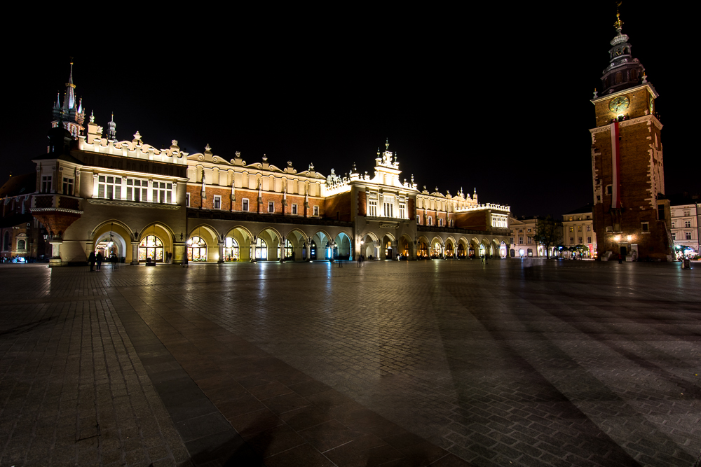 Cracow by night