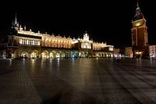 Cracow by night