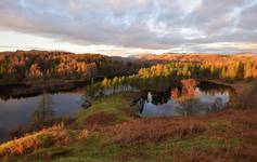 Sunset at Tarn hows