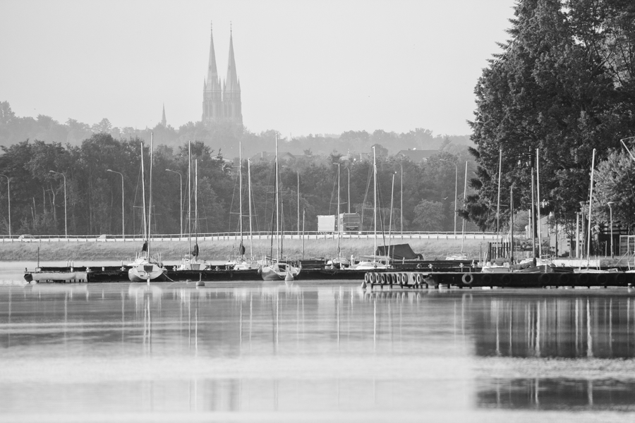 Port nad Zalewem Rybnickim