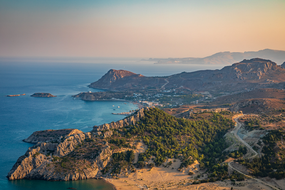 Tsambika beach