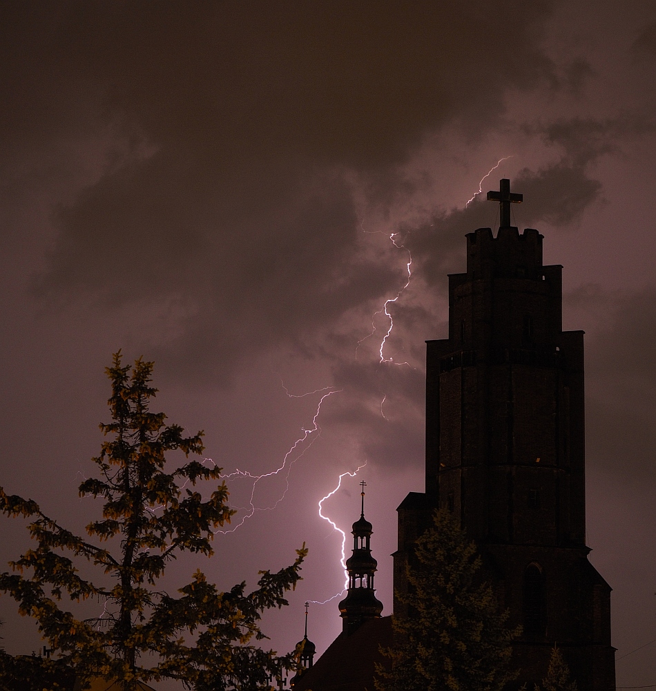 Gliwice, widok z okna na Wszystkich Świętych