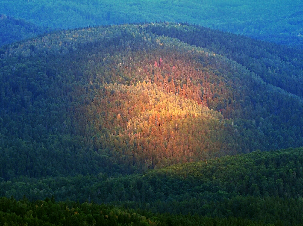 Karkonoskie zakończenie dnia