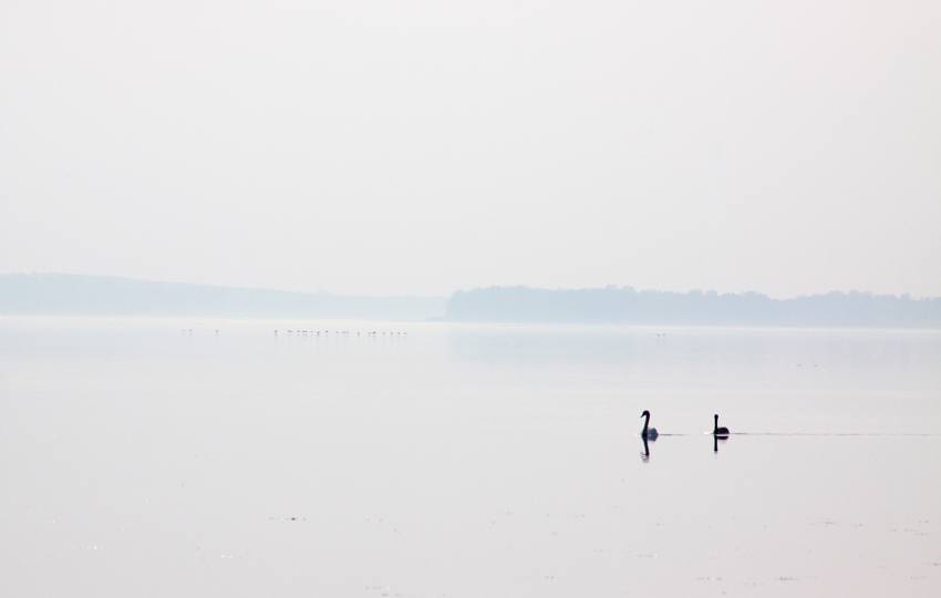 Bottomless lake