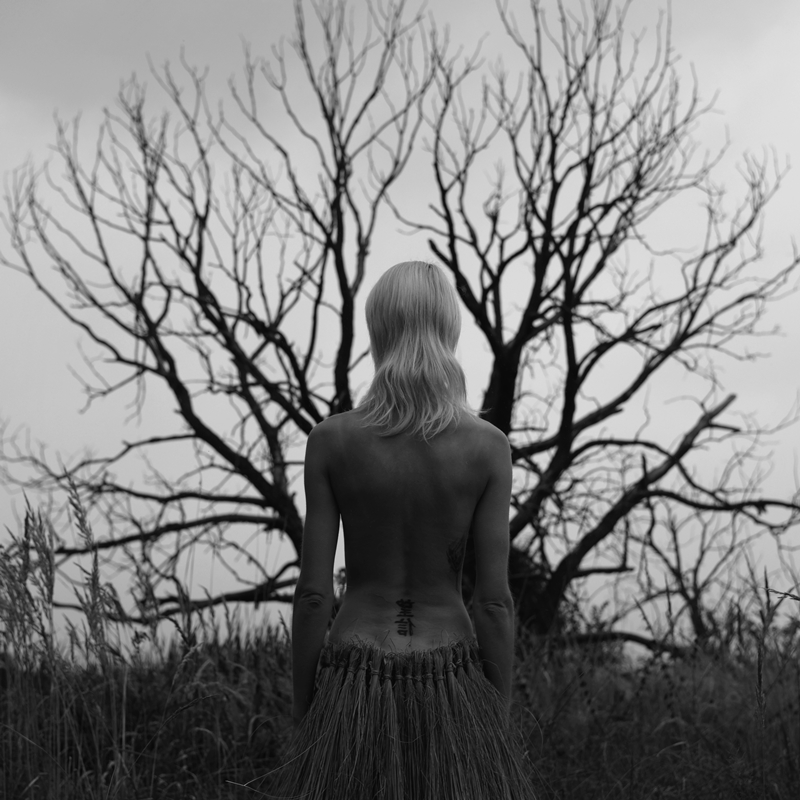 Woman And The Tree