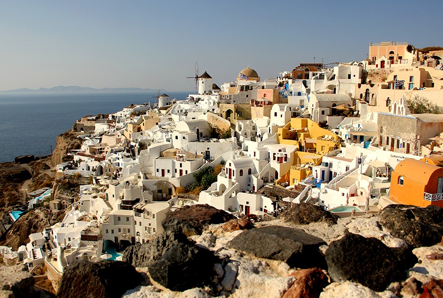 Podróże - Grecja - Wyspa Santorini - Oia