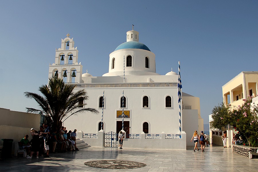 Podróże - Grecja - Wyspa Santorini - Oia