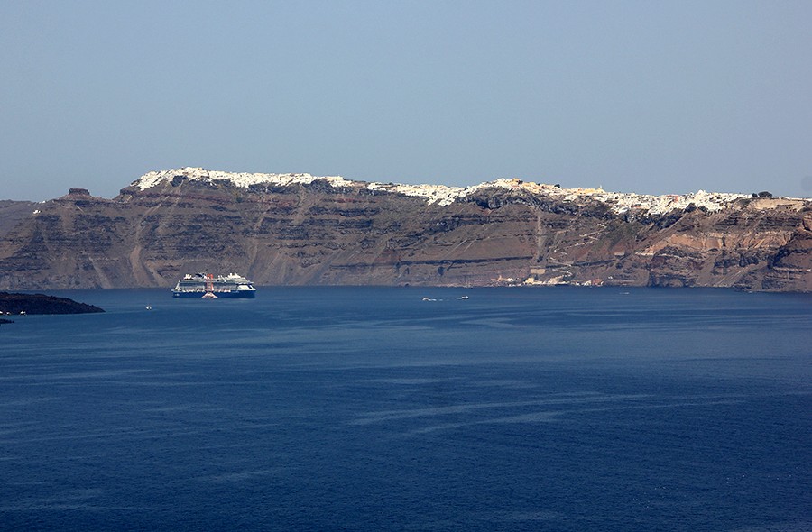 Podróże - Grecja - Wyspa Santorini - Oia