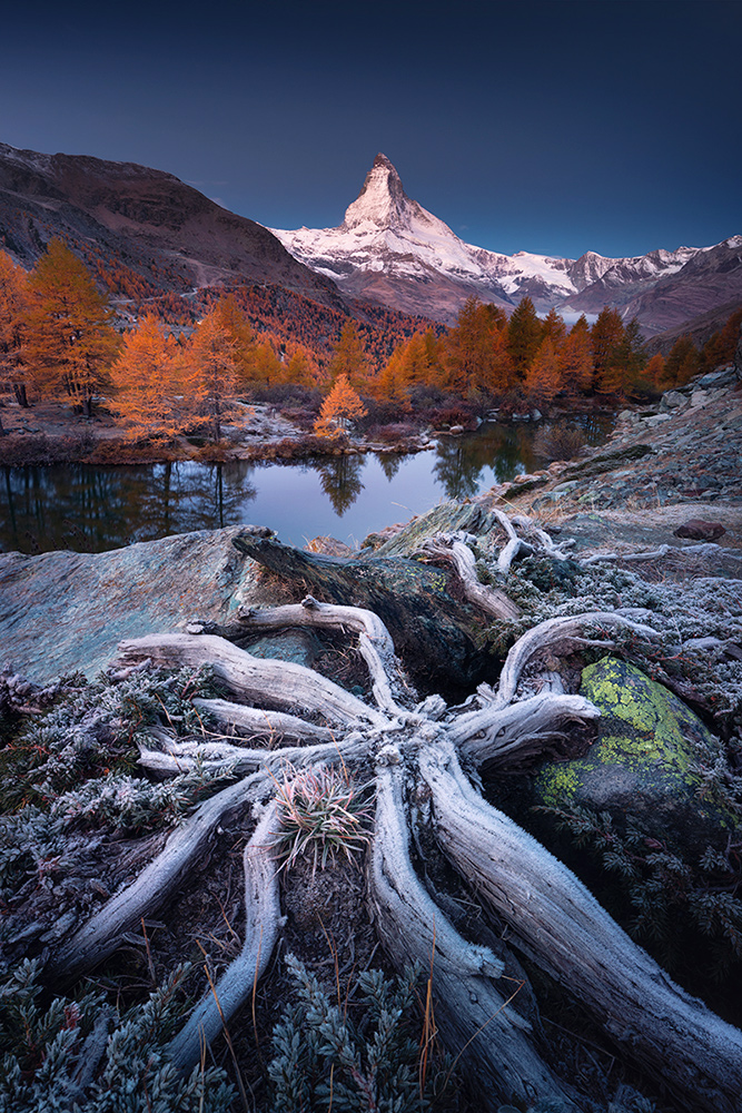 Matterhorn przed wschodem