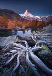 Matterhorn przed wschodem