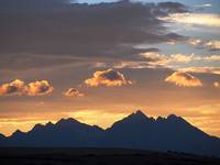 Tatry o zachodzie słońca