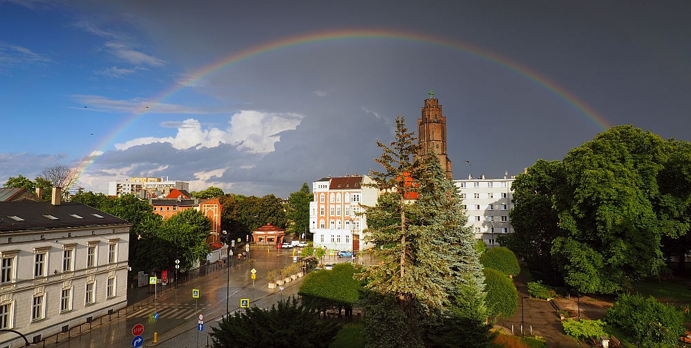 Widok z okna.