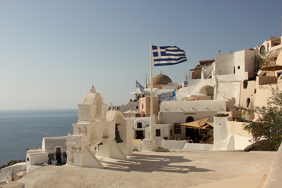 Podróże - Grecja - Wyspa Santorini - Oia